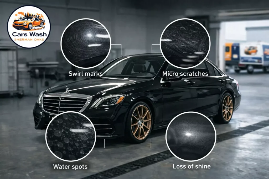 Signs Your Car’s Paint Was Damaged by a Car Wash